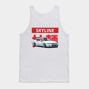 nissan skyline r32 Tank Top